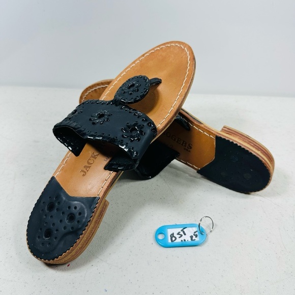 Jack Rogers Shoes - Jack Rogers Women's Black Sandals size 6M